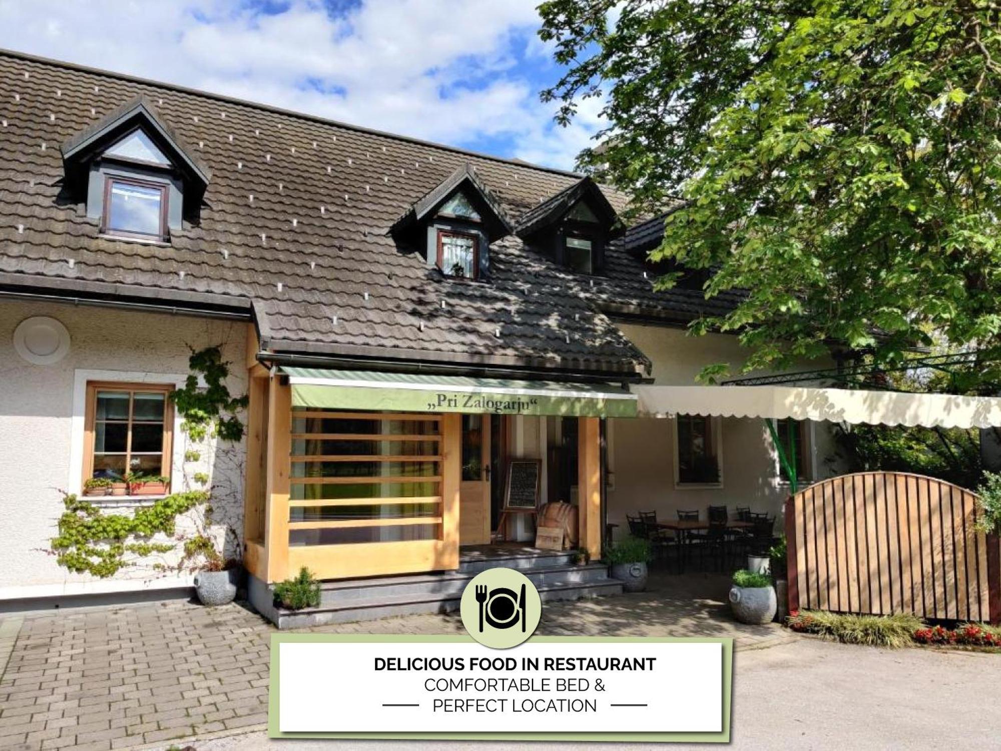 Guesthouse Pri Zalogarju Zelezniki Kültér fotó